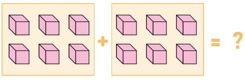 Math 1st grade addition sample question